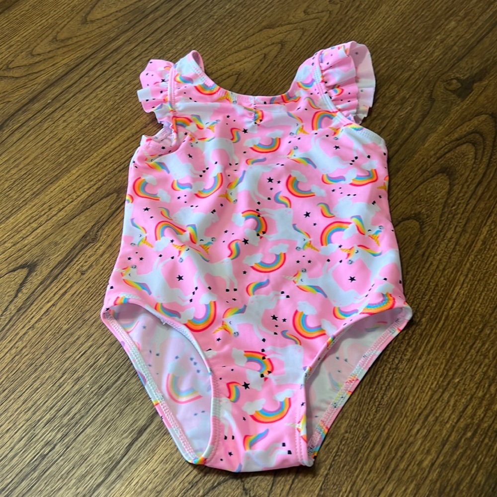 Cat & Jack Girls One Piece Swimsuit